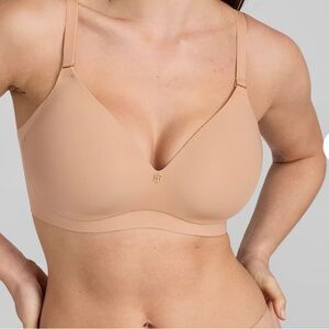 HoneyLove CloudEmbrace Seamless Bra Sand‎ Beige Tan Size 36D